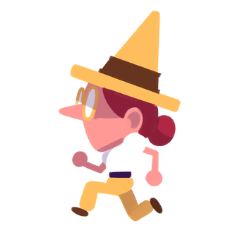 wizard running